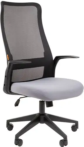 Офисное кресло CHAIRMAN 573 (черный/серый) – изображение в каталоге