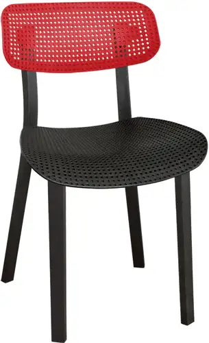 Стул Sheffilton SHT-S85 (черный/красный/черный) – изображение в каталоге