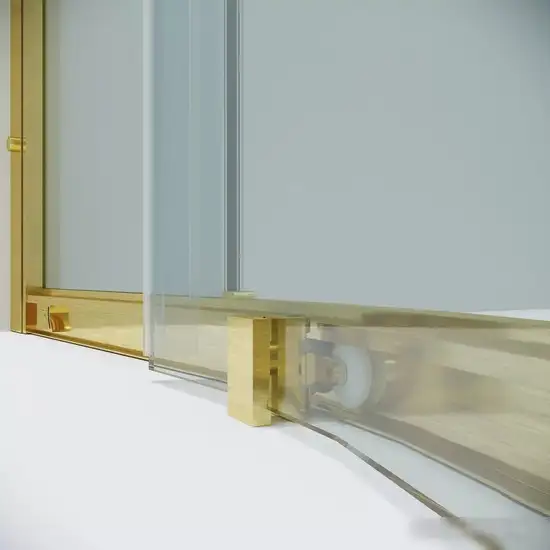 Душевой уголок Grossman Cosmo 100x100x195 301.K33.02.1010.32.00 (золото сатин/прозрачное стекло) - фото товара