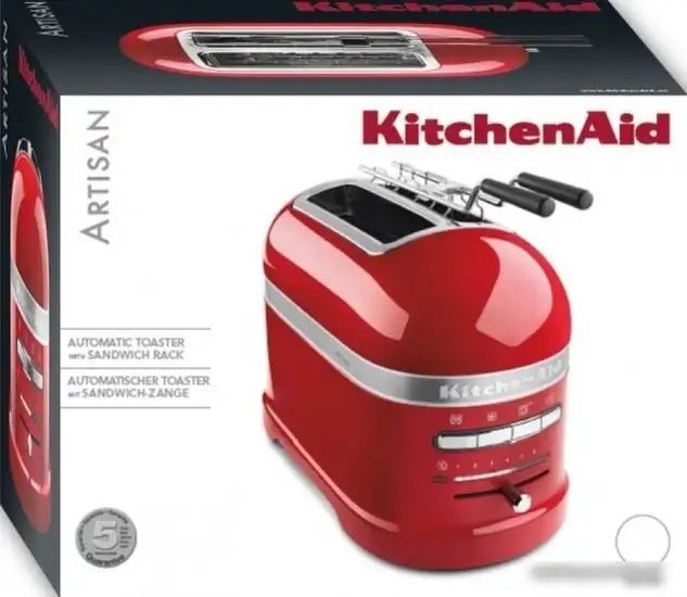 Тостер KitchenAid Artisan 5KMT2204EBK – фото товара