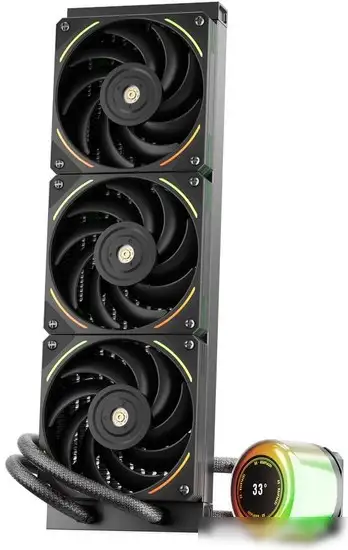 Жидкостное охлаждение для процессора 1stPlayer CC 360 (черный) – фото товара