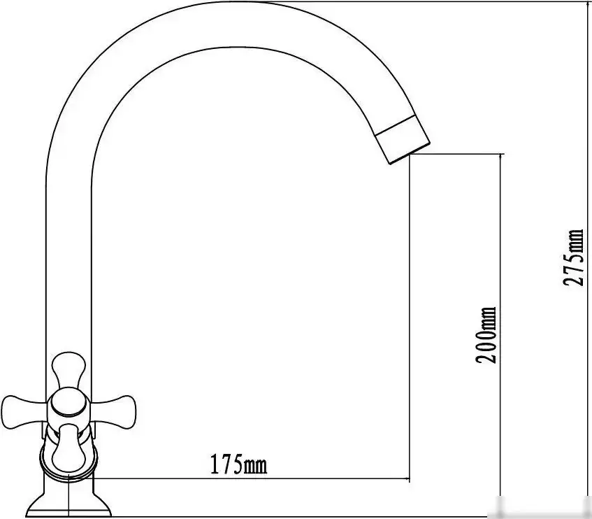Смеситель Voda Laguna LGN26 - фото товара
