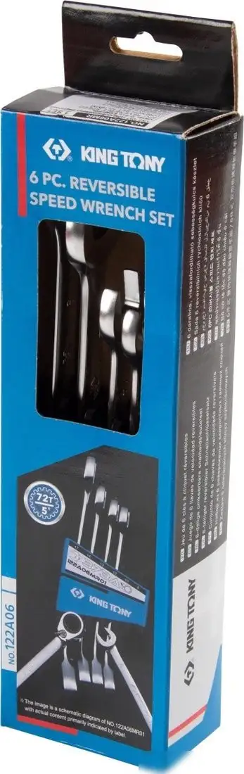 Набор ключей King Tony 122A06MR (6 предметов) – фото товара
