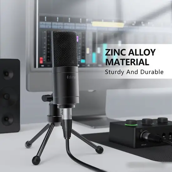 Проводной микрофон FIFINE K669C – фото товара