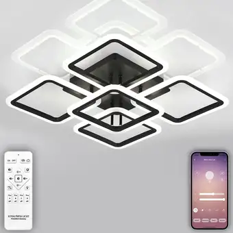 Припотолочная люстра Natali Kovaltseva High-Tech Led Lamps 82022 Black – изображение в каталоге