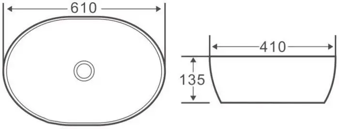 Умывальник BelBagno BB1348 - фото товара