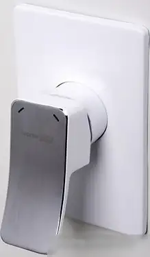 Смеситель Wasserkraft Aller 10651 (белый/хром) - фото товара