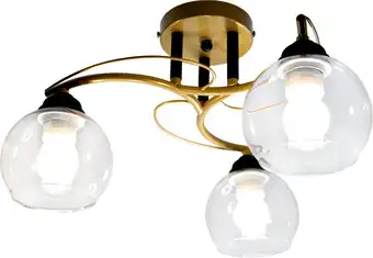 Люстра средней высоты Элетех Лия/3 НПБ 01-3x60-187 1005404364 (золото) – изображение в каталоге