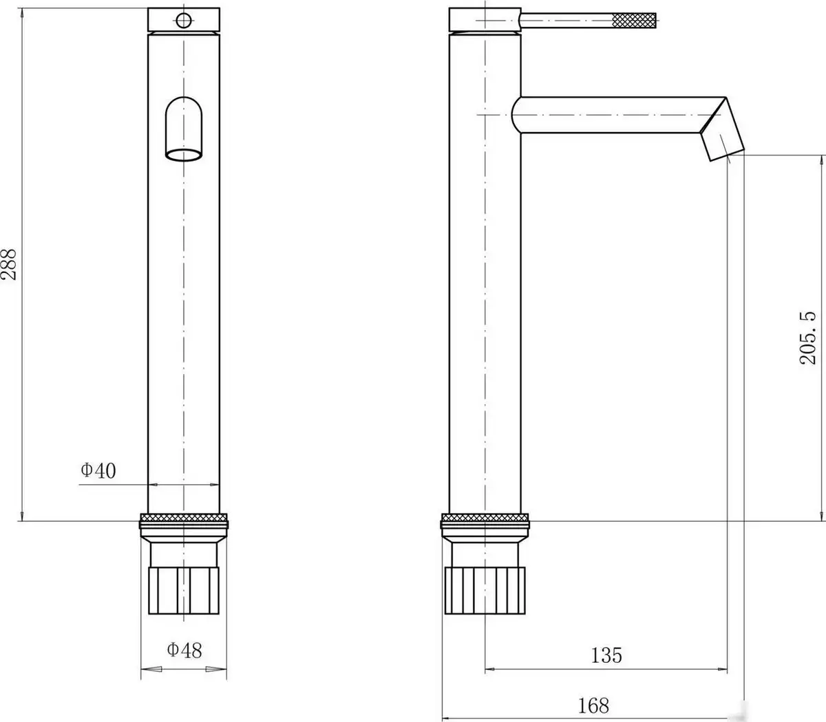 Смеситель Fashun A51233 (сатин) - фото товара