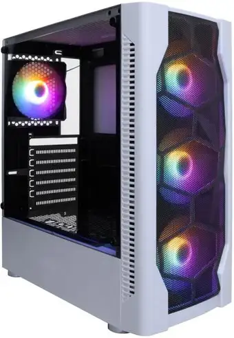 Корпус 1stPlayer DK D4 FRGB (белый) – изображение в каталоге