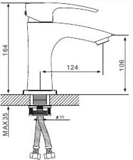 Смеситель Gappo G1007-7 - фото товара