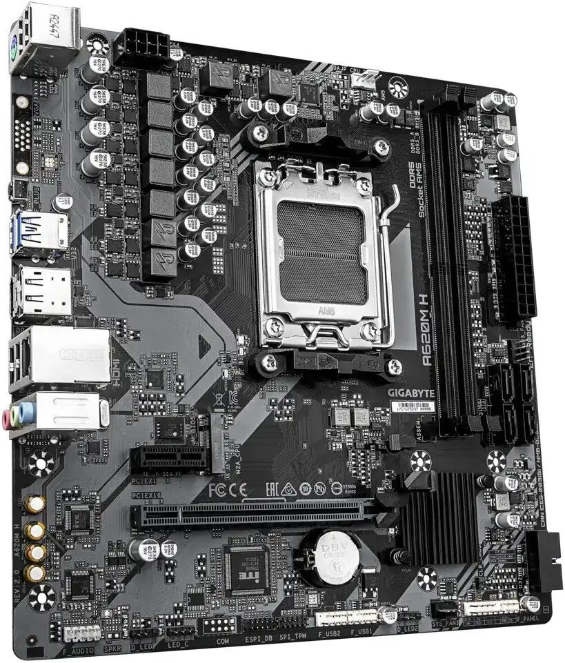 Материнская плата Gigabyte A620M H (rev. 2.0) – фото товара