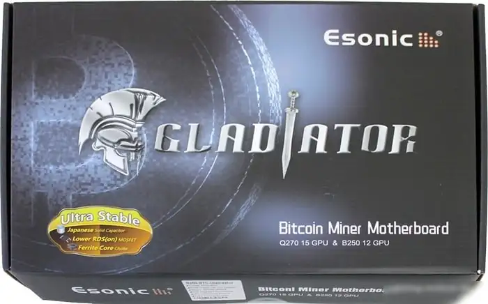 Материнская плата Esonic B250-BTC-Gladiator – фото товара