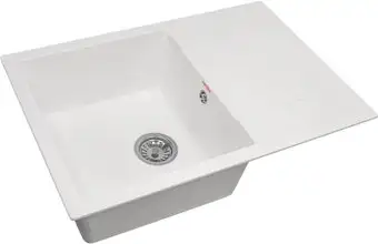 Кухонная мойка ARFEKA ZIA 76 Silken White - изображение в каталоге