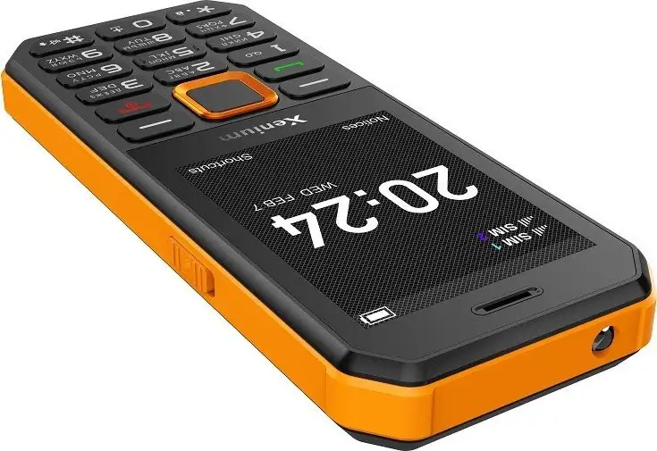 Телефон Xenium X300 (оранжевый/черный) – фото товара