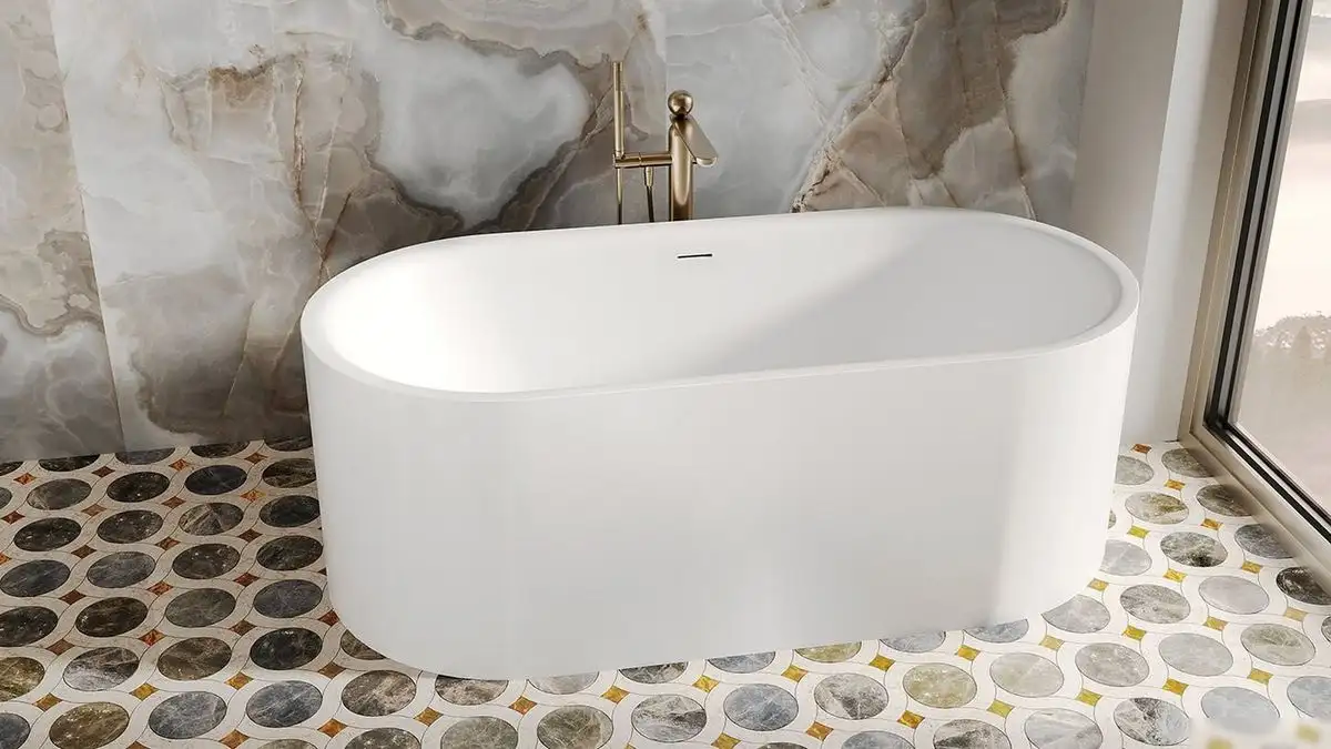 Ванна Salini Perla 170x80 1049201M (S-Stone, матовый) - фото товара