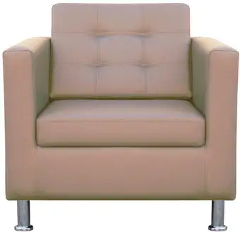 Интерьерное кресло Brioli Дилли клетка (L7/бежевый) – изображение в каталоге