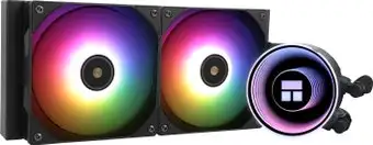 Система жидкостного охлаждения для процессора Thermalright Frozen Notte 240 ARGB V2 (черный) – изображение в каталоге