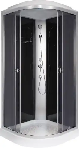 Душевая кабина Niagara Eco E80/13/TN 80x80x215 - предпросмотр изображения Душевая кабина Niagara Eco E80/13/TN 80x80x215 - изображение в каталоге