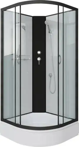 Душевая кабина Niagara NG-6701-14BK 90x90x200 - изображение в каталоге