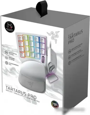 Кейпад Razer Tartarus Pro (белый) – фото товара