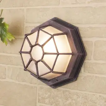 Уличный настенный светильник Elektrostandard Telarana S GL 1023D (капучино) – изображение в каталоге