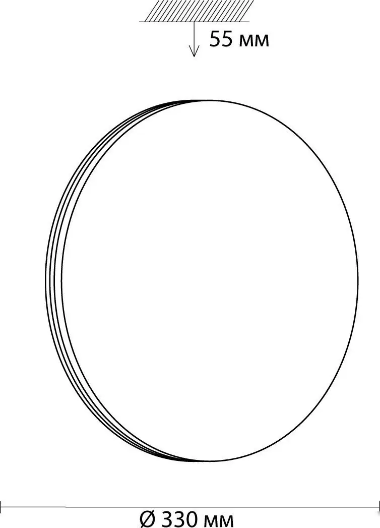 Припотолочная люстра Sonex Smalli 3016/CLN – фото товара