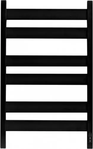 Полотенцесушитель Granula Альфа Квадро 50x80 (терморегулятор, черный матовый) - изображение в каталоге