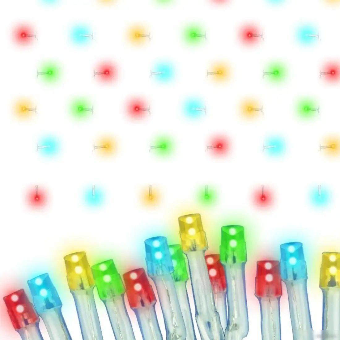 Садовая гирлянда Uniel USL-S-132/PT1515 MULTICOLOR CURTAIN UL-00006539 – фото товара