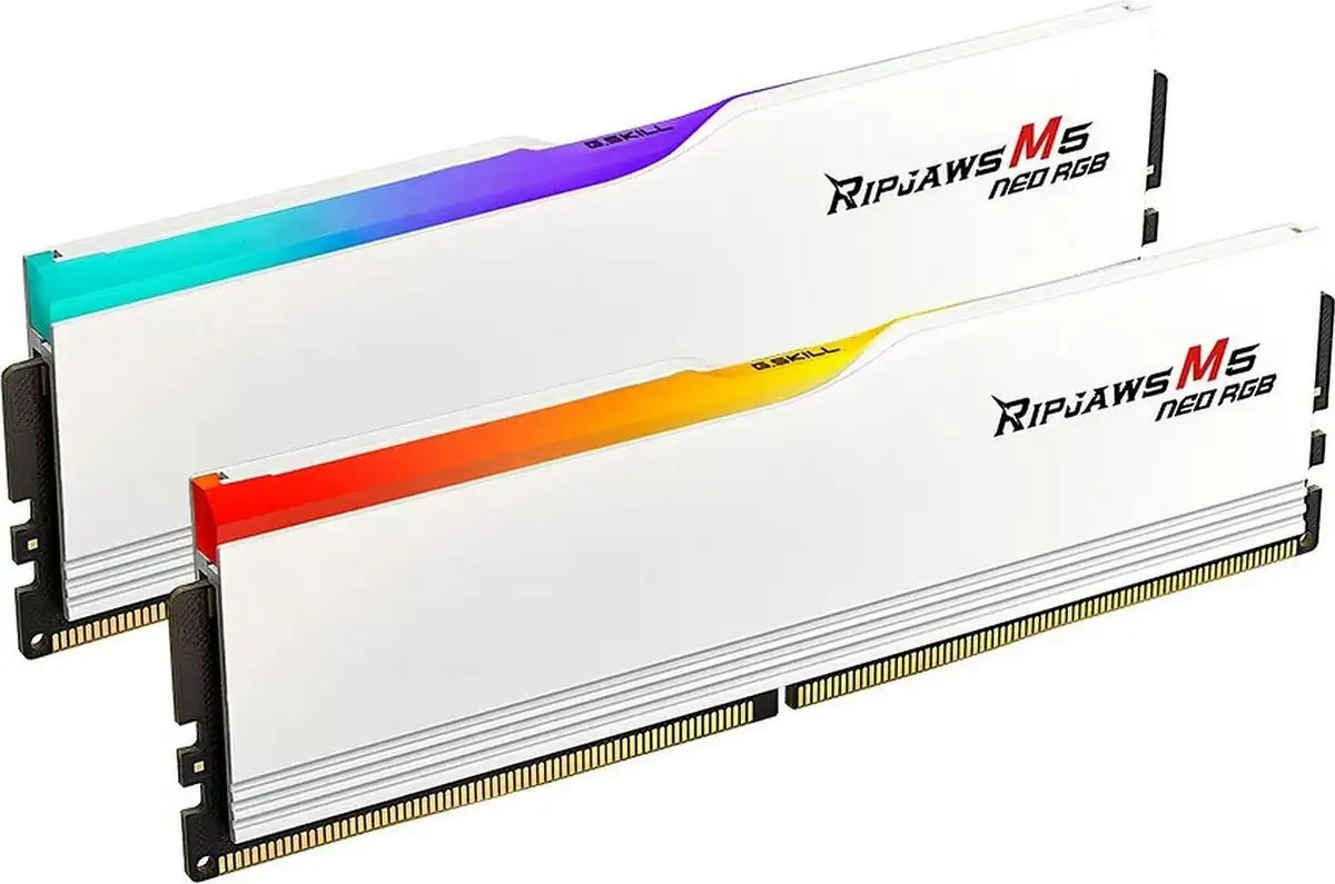 Оперативная память G.Skill Ripjaws M5 Neo RGB 2x32ГБ DDR5 6000 МГц F5-6000J3636F32GX2-RM5NRW – фото товара