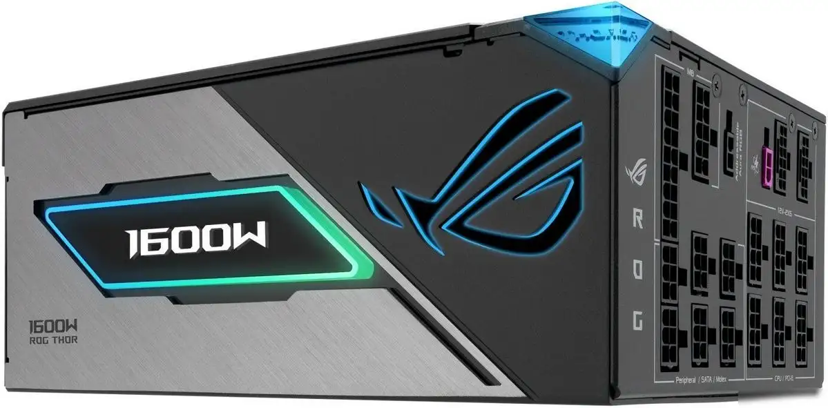 Блок питания ASUS ROG THOR 1600W Titanium III ROG-THOR-1600T3-GAMING – фото товара