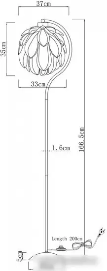 Торшер Moderli Flake V11013-F – фото товара