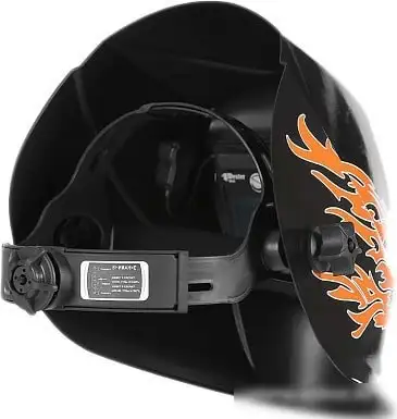 Сварочная маска Wester WH8 990-075 (черный/оранжевый) – фото товара