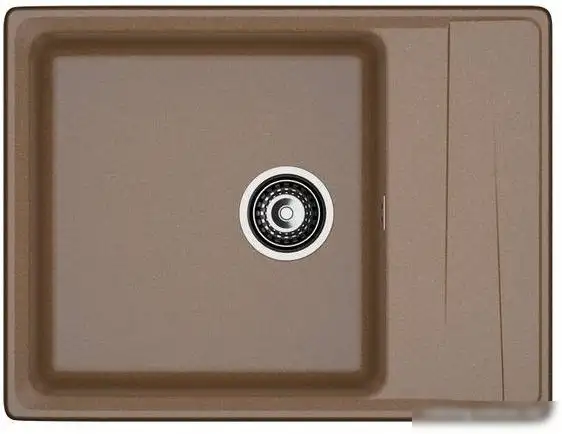 Кухонная мойка GranFest GF-LV-660L (терракот) - фото товара