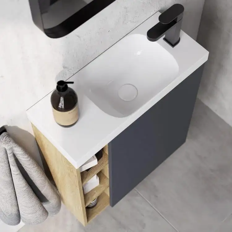 Aqwella Тумба под умывальник Aqwella Alba ALB0106RLS + ALB0706GRМ – фото товара