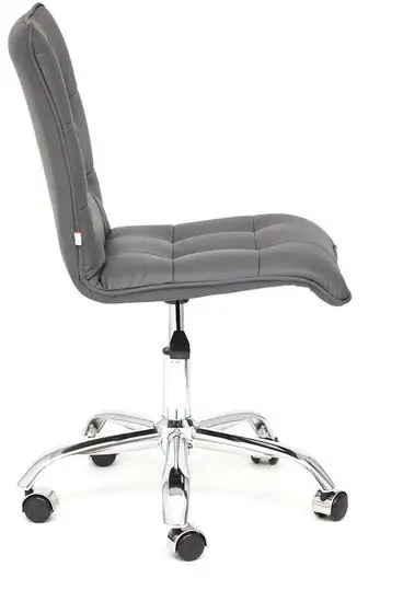 Офисное кресло TetChair Zero кожзам (металлик) – фото товара