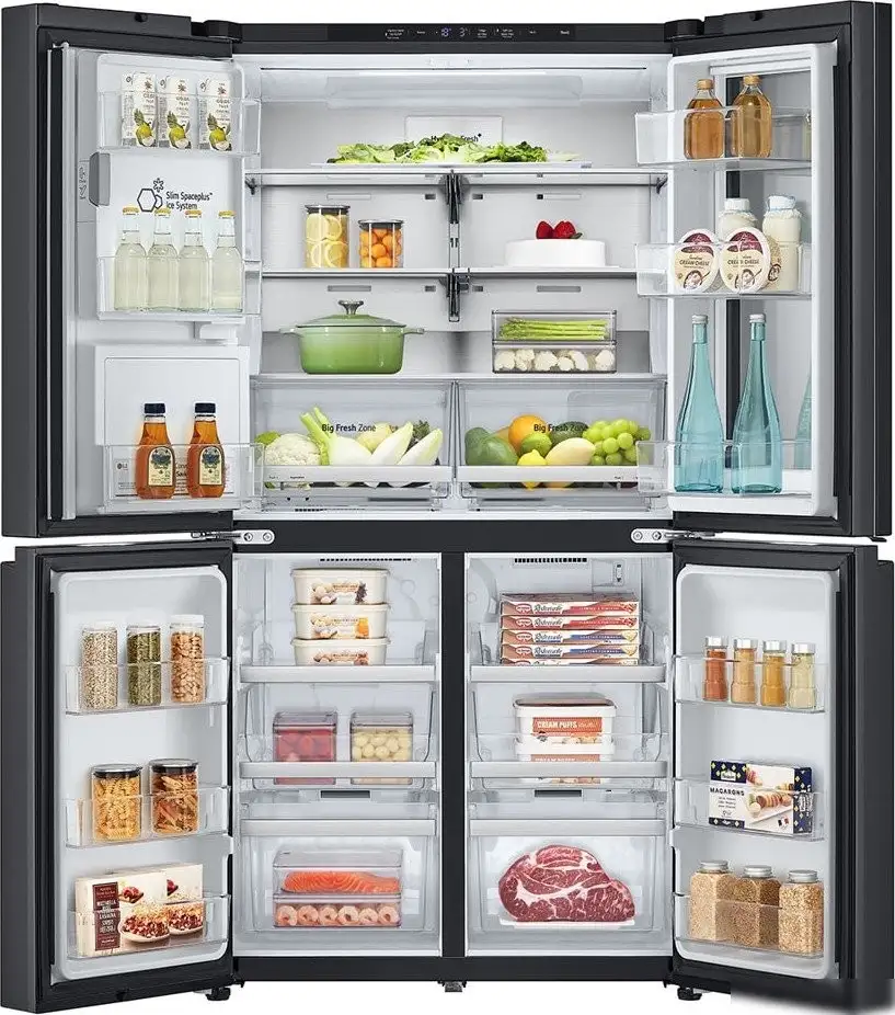 Четырёхдверный холодильник LG GC-X24FFCBB - фото товара