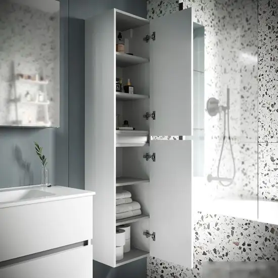 Sancos Шкаф-пенал Urban R/L PUR35W (белый глянец) – фото товара