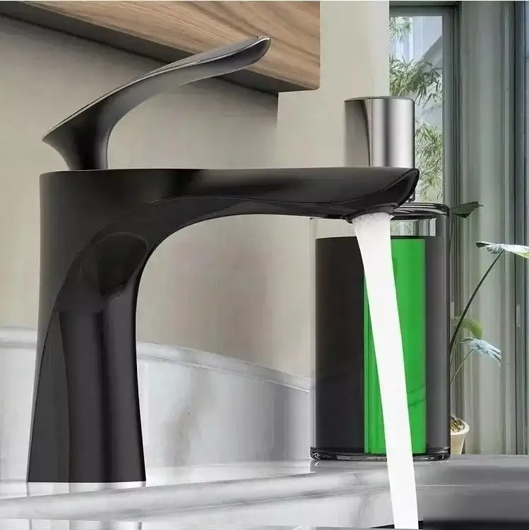 Смеситель Grocenberg GB2001 (черный матовый) - фото товара