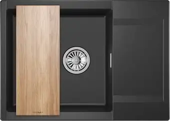 Кухонная мойка Granula ES-7003 (черный) - изображение в каталоге