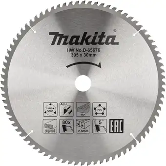 Пильный диск Makita D-65676