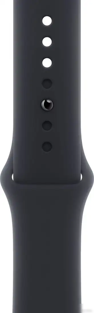 Умные часы Apple Watch SE 2 44 мм (алюминиевый корпус, полуночный/полуночный, спортивный силиконовый ремешок M/L) – фото товара