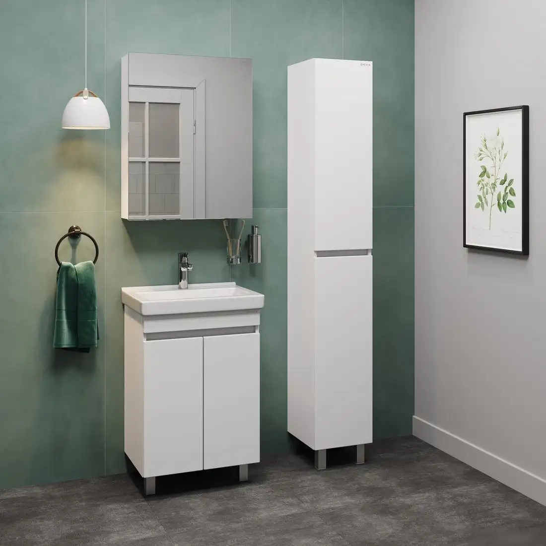 Onika Тумба под умывальник Милтон Квадро 55 (105562) – фото товара