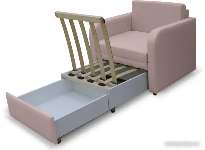 Кресло-кровать Brioli КК Пино Т (J11/розовый) – фото товара