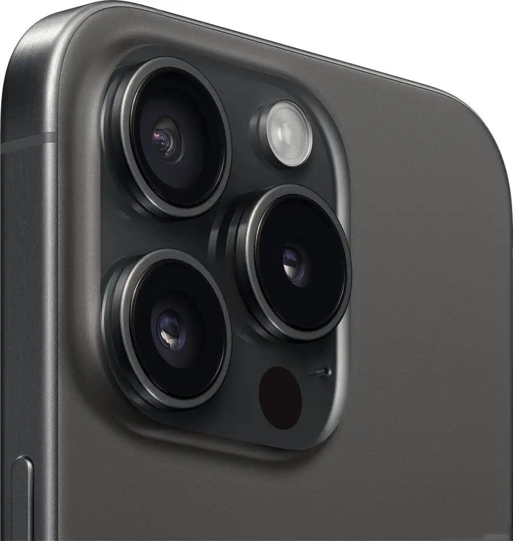 Телефон Apple iPhone 15 Pro 128GB (черный титан) – фото товара