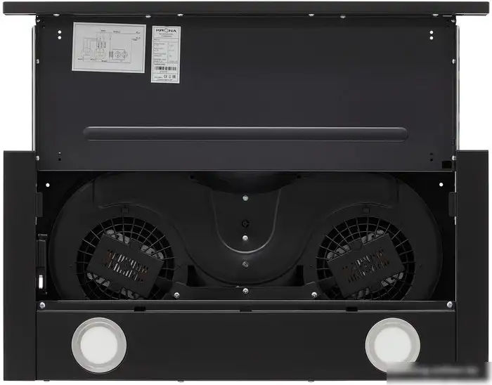 Кухонная вытяжка Krona Kamilla T 600 2 мотора (черный) - фото товара