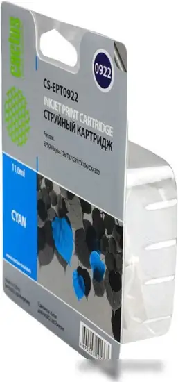 Картридж CACTUS CS-EPT0922 (аналог Epson EPT09224A10 (C13T10824A10)) – фото товара