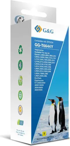 Чернила G&G GG-T6644Y – изображение в каталоге