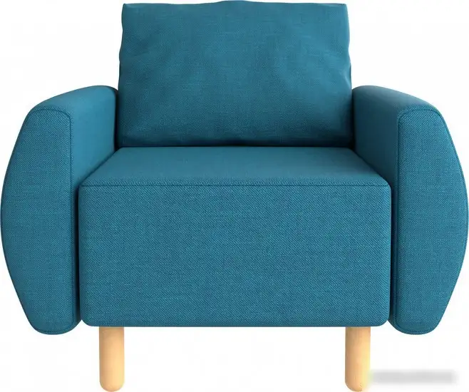 Интерьерное кресло Mio Tesoro Тулисия (Twist 12 Petrol Turquoise) – фото товара