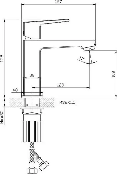 Смеситель Splenka S01.10.06 - фото товара